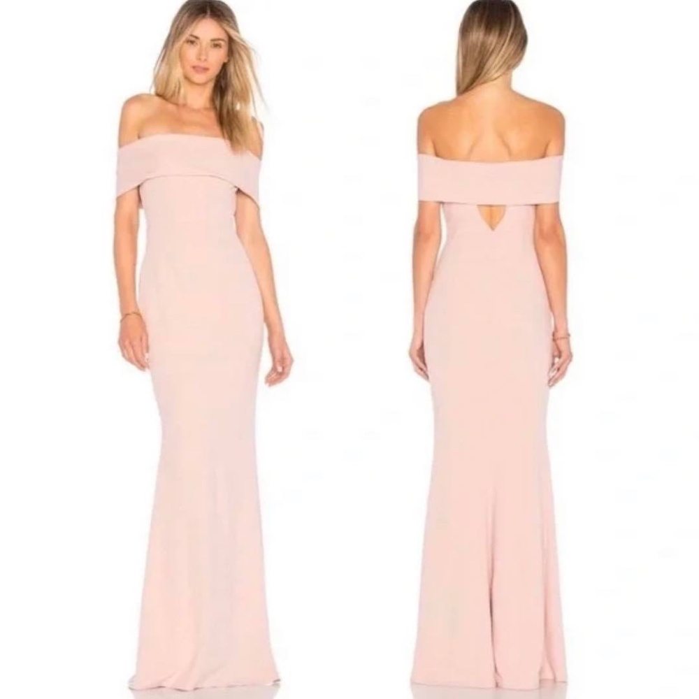 Revolve KATIE MAY LEGACY GOWN IN BLUSH Size 6